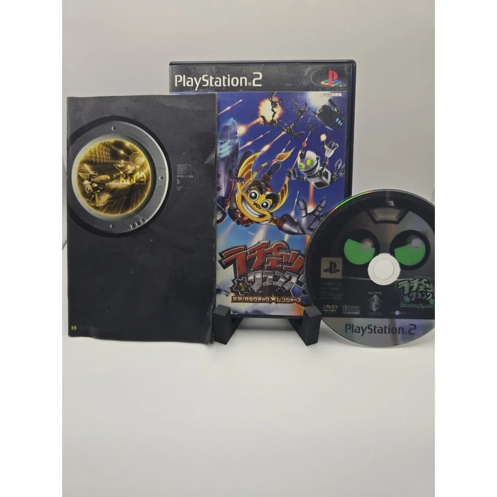 Ratchet & Clank 3 Totsugeki! Galactic Rangers PS2 JPN (Region Locked)
